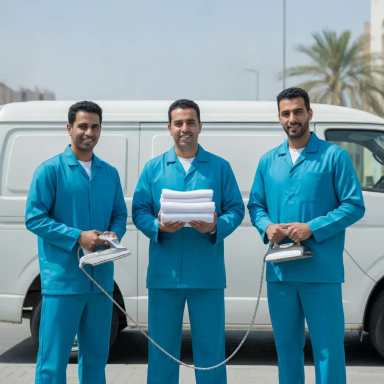 Luxury Laundry team in Bani Yas City